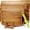 Acacia Wood Set of 4, variant on Acacia Wood Cutting Boards Set for Kitchen, 4-Piece Chopping Board Set with Food Icon (Meat, Fish, Vegetables, Fruits) Wooden Butcher Block with Stands & Juice Groove (S,M,L,XL)