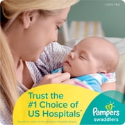 Pampers Swaddlers Diapers, Size Newborn, 128 Diapers