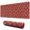 Red Christmas Tree, variant on Long Mouse Pads for Desk,Red Christmas Tree Pattern Desk Mats on Top Of Desks, Desk Mouse Pad Extra Large with 3mm Non-Slip Base and Stitched Edge for Gaming,Office,Work,Home 31.5x11.8in