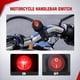 thumbnail image 4 of Interruptor de manillar de motocicleta Plug and Play, interruptor de luz de manillar ATV de 12 V, interruptores de encendido y apagado, se adapta a manillares de 7/8" (22 mm), 4 of 5