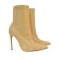 thumbnail image 4 of XY London Bottines à Talon Aiguille Extensible pour Femmes, 4 of 4
