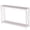White, variant on Hassch Simple Style Entryway Table with Iron Frame, Narrow Console Sofa Table with Open Shelf for Foyer,Living Room, Black