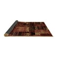 thumbnail image 2 of Ahgly Company Indoor Rectangle Patchwork Brown Transitional Area Rugs, 5' x 7', 2 of 4