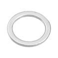 thumbnail image 1 of Uxcell M10x14x1mm Flat Washers, 100PCS Aluminum Automotive Drain Plug Gaskets, Silver, 1 of 7