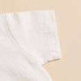 thumbnail image 5 of Guitiannn Boys Summer Short Sleeve Romper Striped Suspenders Pants Casual Bow Tie Outfit for Toddler Baby Boys Twins Clothes Outfit Baby Boy Women Sweats Suits Boy Outfit Size 4 6t Boys Track Suit, 5 of 9