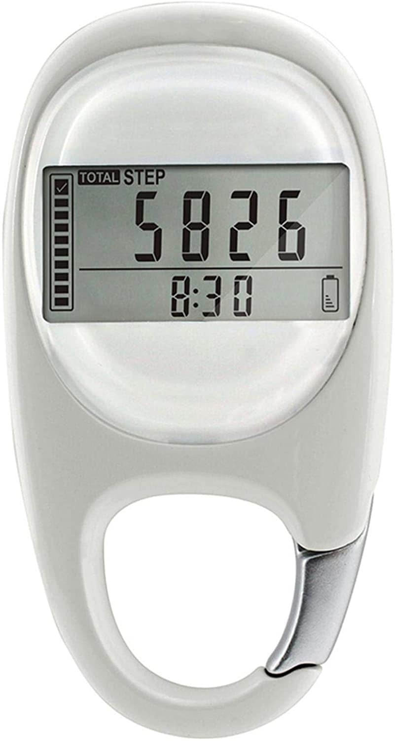 Best Pedometer for Walking Accurately Track Steps Portable Sport Counter Fitness 