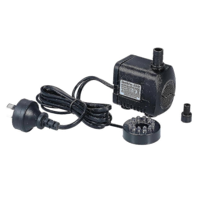 Fountain pump for aquarium submersible LED light 800L/H ultra-quiet water pond tank