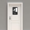 thumbnail image 6 of WLPZXP Exit Sign with Braille Decal 9 x 6 inch Graphical Symbol Emergency Exit Sign for, 6 of 9