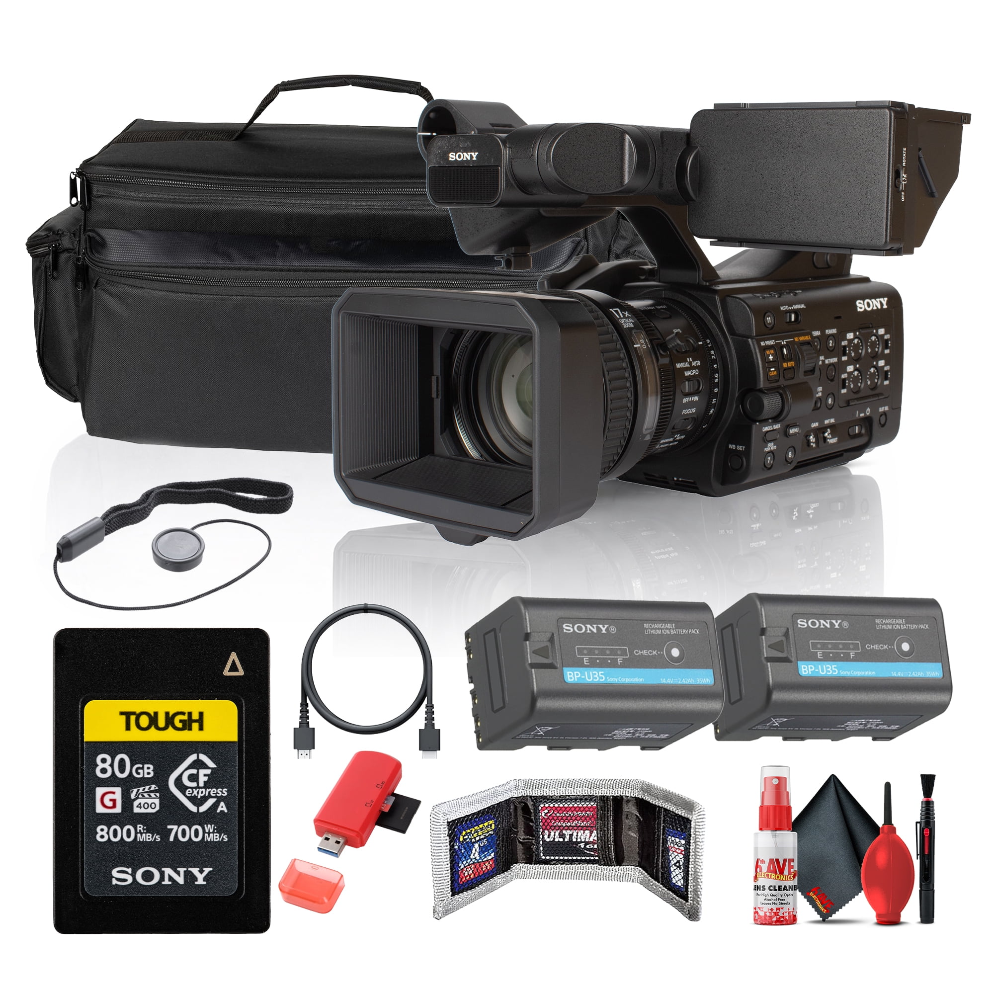 Sony FDR-AX43 4K UHD Handycam Camcorder with ZEISS 20x Optical