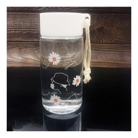 

Classic Insulated Double Cup Large Big Drink Bottle for Juice Milk Coffee Style Two Transparent