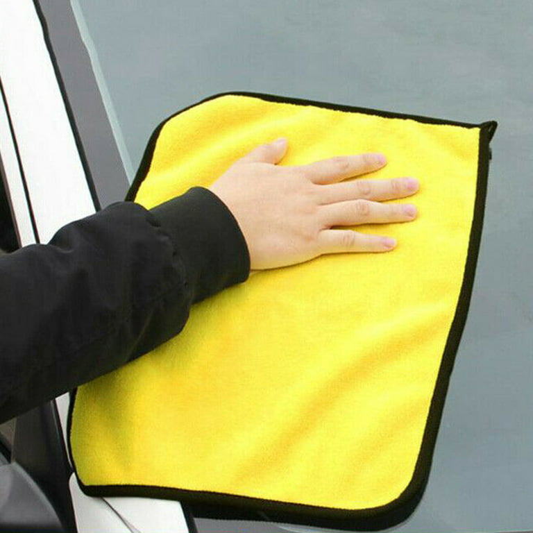 Visland 3PCS Microfiber Towels For Cars-Extra Car Microfiber