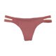thumbnail image 2 of Tavik Womens Chloe Textured Bikini Swim Bottom rose S, 2 of 2