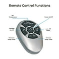 thumbnail image 4 of Comfort Zone Portable 1500W Ceramic Oscillating Digital Tower Space Heater, 4 of 9