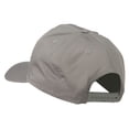thumbnail image 3 of Director Embroidered Cotton Twill Cap - Grey OSFM, 3 of 5