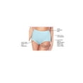 thumbnail image 5 of Comfort Choice Plus Size Cotton Brief 5-Pack, 5 of 5