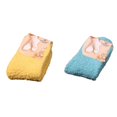 thumbnail image 1 of (2-Pack) Rinsvye Women Color Girls Floor Edema Socks for Men Warm Home Socks Bed Mens Socks Compression Soft Winter Socks, 1 of 1