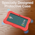 thumbnail image 6 of Contixo 7" Kids Tablet 32GB, 50+ Disney Books, 2024 Model, Protective Case, Red, 6 of 8