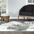 thumbnail image 5 of World Rug Gallery Arles Palm Floral Leaves Indoor/Outdoor Area Rug - Gray 7'10" x 10', 5 of 7