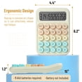 thumbnail image 2 of Interruptor mecánico Calculator Mr. Pen de 12 dígitos con pantalla LCD, 2 of 8