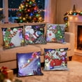 thumbnail image 7 of SLYNSHome Christmas Throw Pillow Cover with LED Lights,Light-up Winter Pillow Cases 18x18 inch Pillowcase Holiday Cushion Case for Couch Bed Sofa Decor, 7 of 7