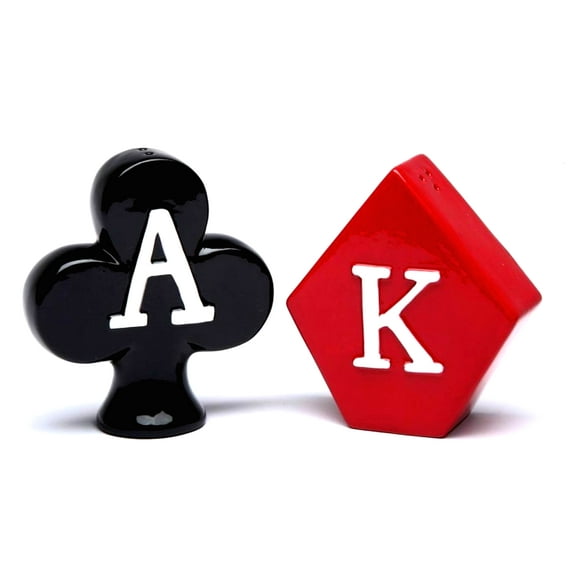 Poker Symbol Salt & Pepper Shaker