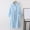 Light Blue, variant on Patlollav Womens Robe Bathrobe Lengthening Keep Warm Pockets Pajamas For Men and Women Nightgown