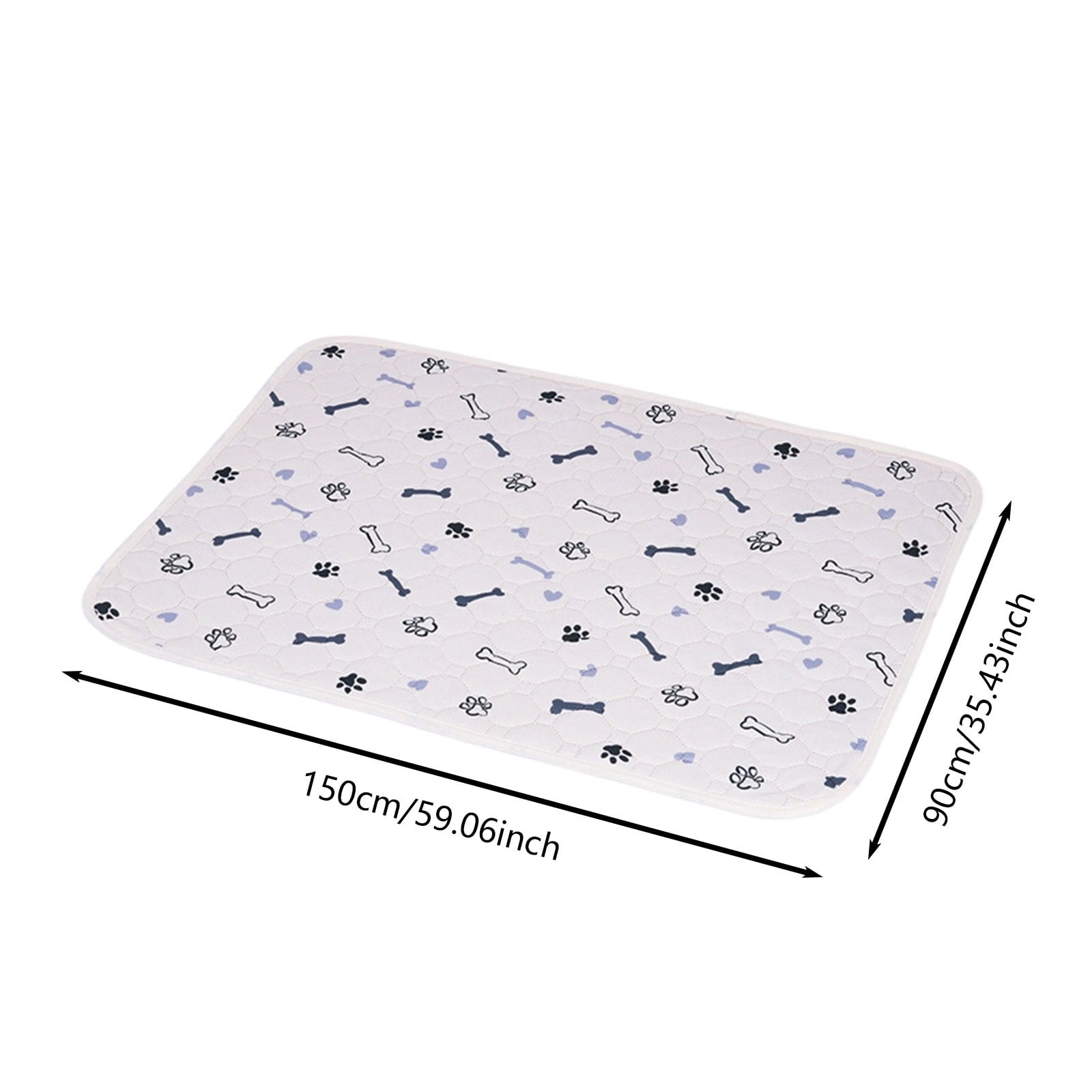 Reusable Puppy Pads Washable, Leak Proof Dog Training Pads with Non- Bottom, Absorbent Pet Pee Mats for Home and Travel