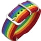thumbnail image 2 of Nepal Arco Iris lesbianas gays bisexuales transgénero pulseras para mujeres niñas orgullo tejido trenzado hombres pareja amistad joyería Tan Jianjun unisex, 2 of 2