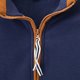 thumbnail image 4 of pstuiky camisas de manga larga para hombre, Suéter informal de manga larga con cuello alto y diseño de bloques de color con media cremallera para hombre Tops de hombre xxxl, 4 of 8
