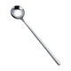 thumbnail image 5 of Moyic Cuchara agitadora de 8 piezas, agitador de café de acero inoxidable, vajilla redonda para sopa, vajilla, barra reutilizable para Plata 13cm 2Conjunto, 5 of 6
