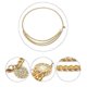 thumbnail image 4 of Cadena de cintura de metal multicapa (oro), cinturón de primavera/verano para mujer, conexión corporal ajustable para niña, cinturón de joyería para el vientre moderno y brillante, jeans, pantalones,, 4 of 5