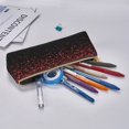 thumbnail image 5 of Naloa Red Glitter1 Print Leather Pencil Case - Portable Big Capacity Pencil Pouch Organizer Bag Stationery Bag for Work & Office Pencil Pen Case, 5 of 5