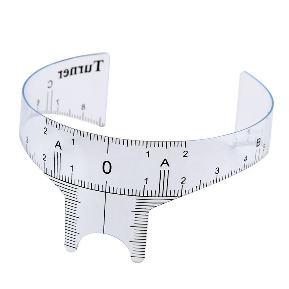 elastic eyebrow ruler measuring tool eyebrow guide ruler