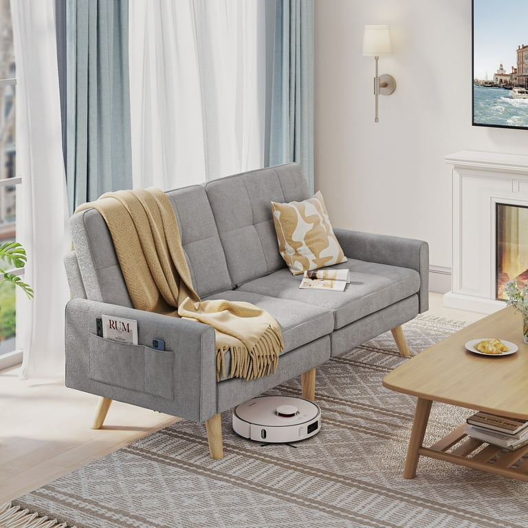 その他 CabCallawayACMEFurnitureDELMAR SOFA3P La-Z-Boy® Trouper Dove Manual Reclining Sofa | Idler's Home