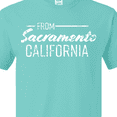 thumbnail image 4 of Inktastic From Sacramento California in White Distressed Text T-Shirt, 4 of 5