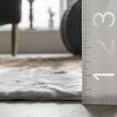 thumbnail image 2 of nuLOOM Halina Faux Cowhide Area Rug, 5' 9" x 7' 7", Shaped, Halina Brown, 2 of 5