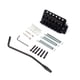 thumbnail image 4 of Eigraketly Puente de guitarra Pieza reemplazada Whammy Bar Marco de metal Herramienta instalada Suministros de guitarras Muelles Accesorios decorativos Accesorios para instrumentos musicales Eigraketly OD025775-00, 4 of 6