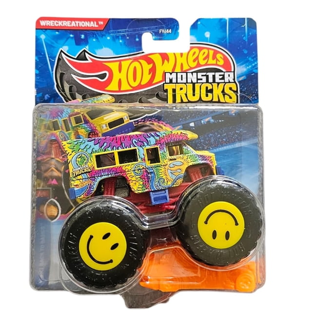Diseño Tie-Dye de Monster Truck Hot Wheels Wheels Wheels