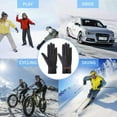 thumbnail image 3 of Women's Gloves Mittens Womens Warm Gloves Outdoor Riding Driving Cute Bow Plus Fleece Touched Screen Nonslip Gloves Unisex, Women's Accessories Gloves Mittens, 3 of 4