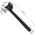 thumbnail image 2 of Meat Tenderizer, Stainless Steel Meat Tenderiser Hammer, Dual-Sided Heavy Duty, 2 of 5