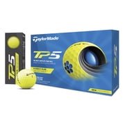 TaylorMade TP5 Yellow Golf Balls 12BP