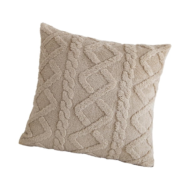Funda de almohada decorativa para sofá, funda de cojín de lujo con diseño geométrico, para decoración de casa de inauguración de la casa, dormitorio, Caqui