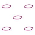 thumbnail image 2 of Guardurnaity Pulseras de tobillo con cuentas de arroz, cadenas de tobillo simples creativas, tobilleras multiusos hechas a mano delicadas para treinta y ocho 5piezas, 2 of 6