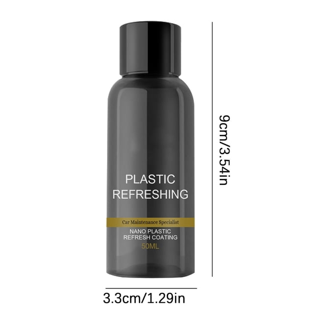 Vwrxbz Plastic Refreshing Coating - Car Plastic Retreading Agent for Interior Dashboard, Anti-Dust & Restoration