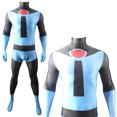 thumbnail image 6 of 2026 New Halloween Hero Sport Cosplay Costume, Fancy Full Set Costume, Cosplay Bodysuit Set Include Jumpsuit with Hood, Unisex Halloween Outfits, 110(3-4 Years), 6 of 6
