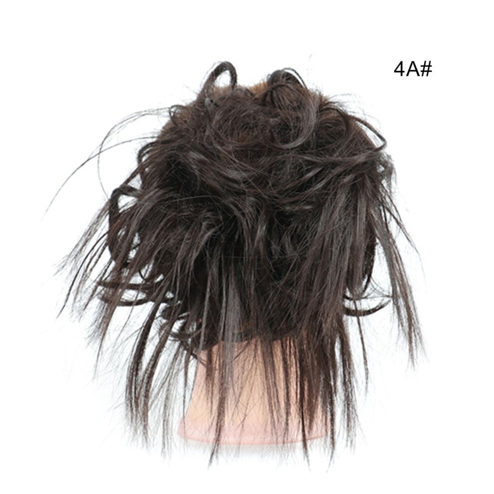 Ladies Rubber Band Wigs Chicken Tail Hair Ring High Temperature Silk