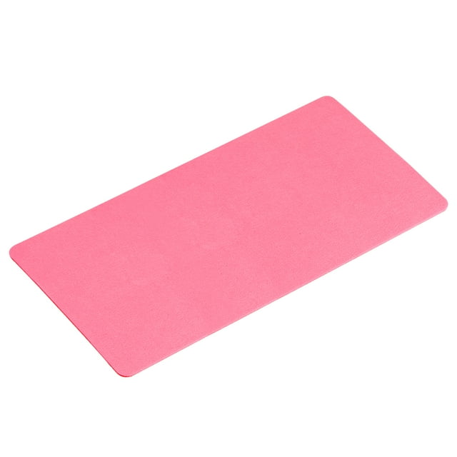 Unique Bargains 31x16' Desk Mat Protector, Dual Side Soft Smooth Mouse Pad Writing Mat, Pink