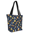 thumbnail image 2 of Fotbe Scarf Ski Shoes sock Pattern Beach Tote,Shoulder Handbag,Spacious Tote Bag,Lightweight Travel Bag,Versatile Shopping Bag, 2 of 9
