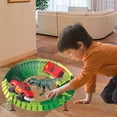 thumbnail image 3 of Juguetes de dinosaurio de bricolaje Juguete modelo eléctrico flexible para Juego de juguete de carreras para de 3 4 5 52 piezas SM SunniMix Juego de pista de tren, 3 of 8