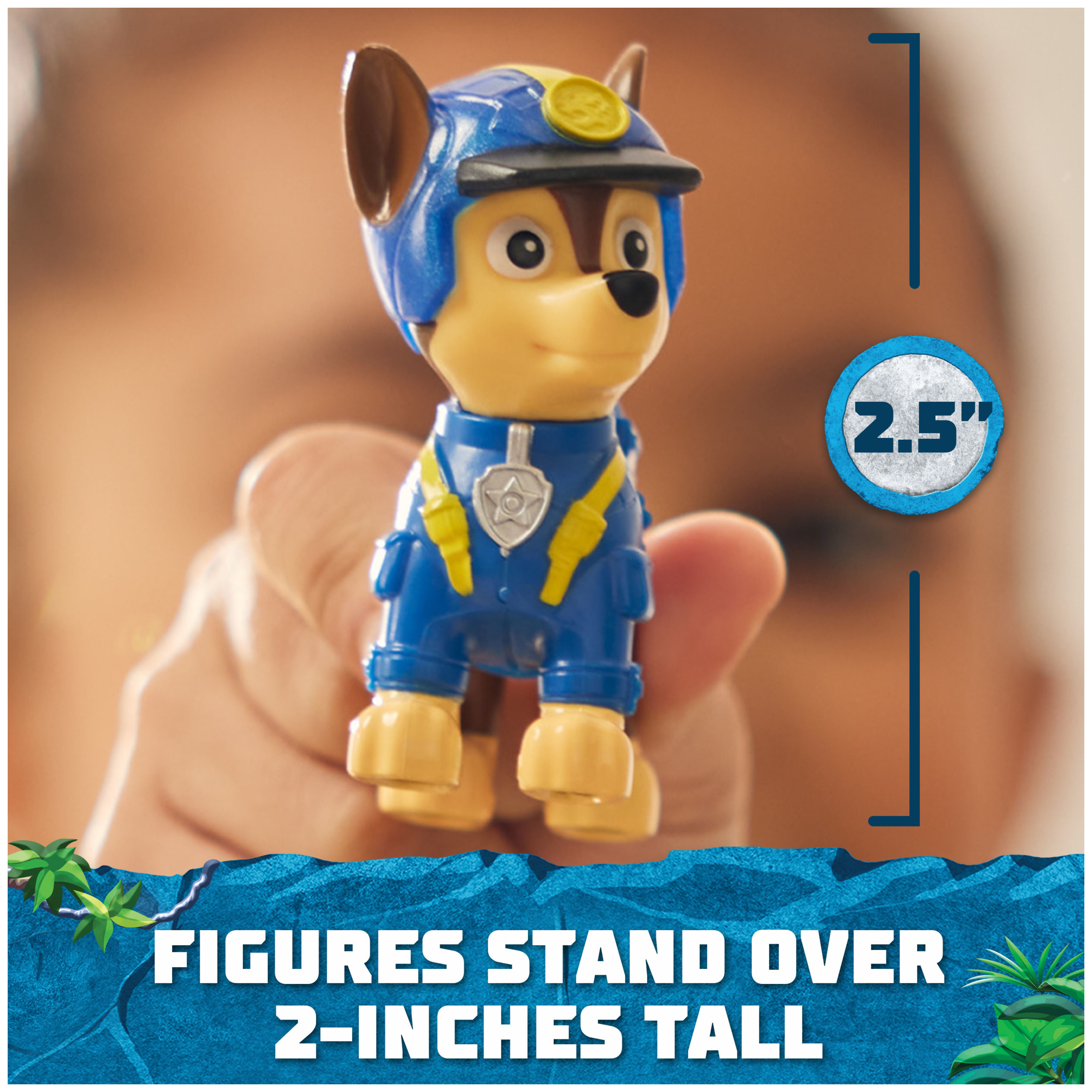 Paw Patrol: Jungle Pups, 8-Piece  Figures Gift Pack, Toys for Kids Ages 3 and Up